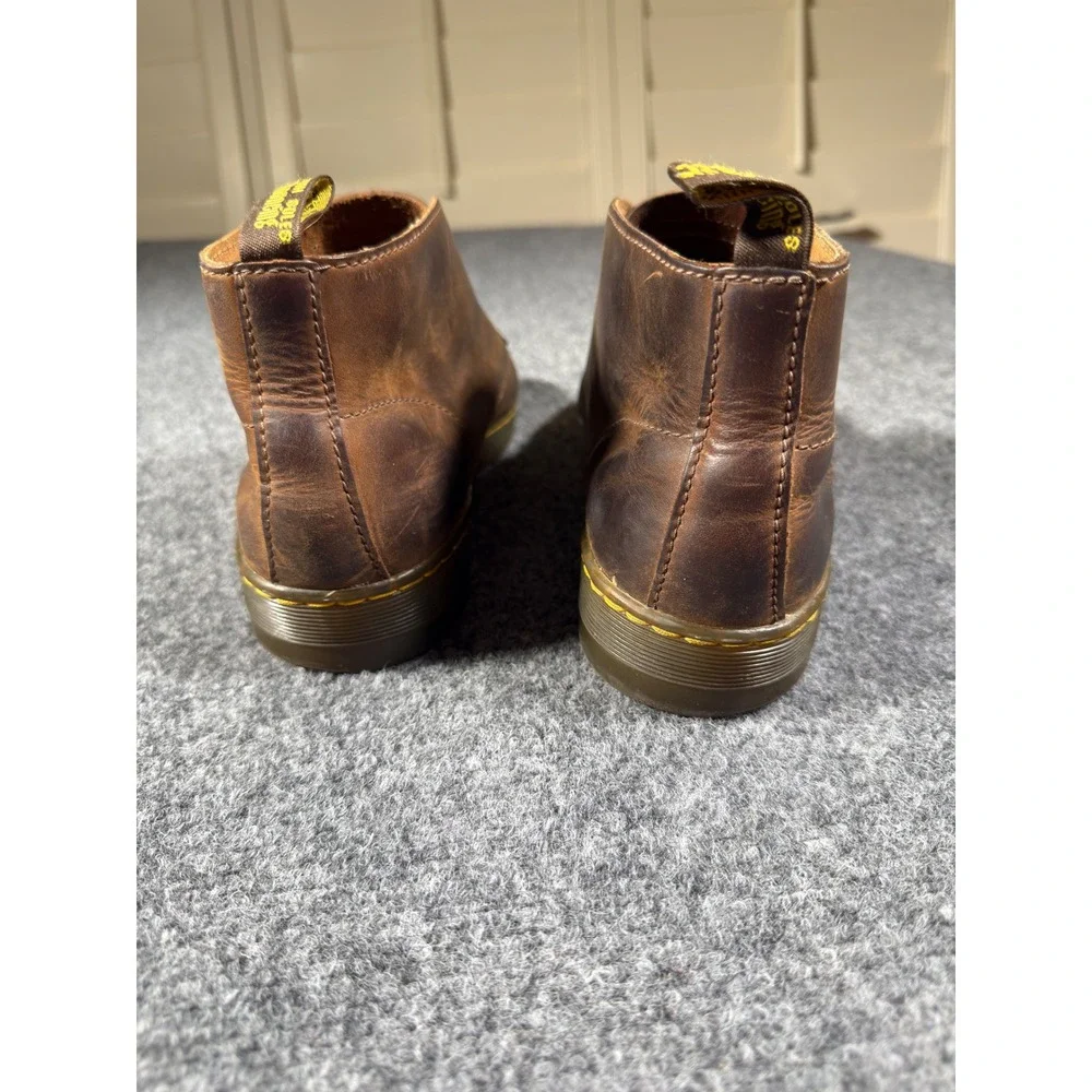 Dr. Martens Cabrillo Chukka Boots Mens 10 Brown Leather Vintage Desert Shoes
